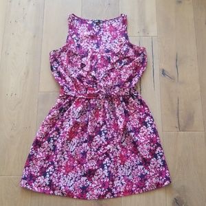 Express Dress Pink and Purple Sleeveless Pockets Women's Size L